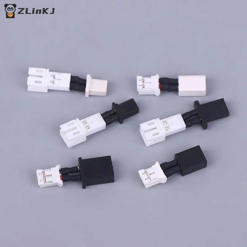 ▶1PCS Short 1S Hollow Cup Lithium Battery Adapter Cable PH2.0 To BT2.0 GNB27 Male Female Connector Head For RC Airplane Drone Zpaxo