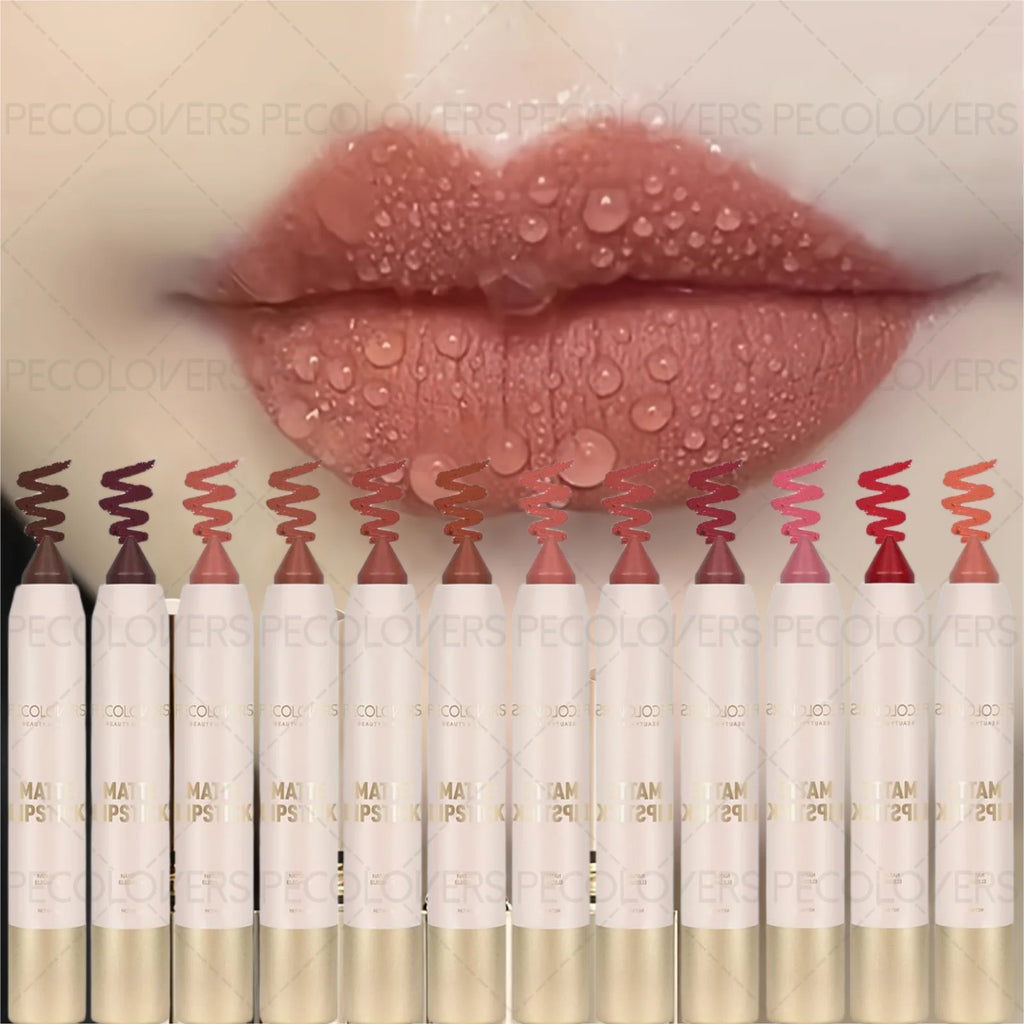 Matte Crayon Lipstick-long-lasting Easy Moisturizing Versatile Lip