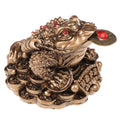 Home Office Decoration Feng Shui Toad Money Lucky Fortune Chinese Frog Zpaxo Style1