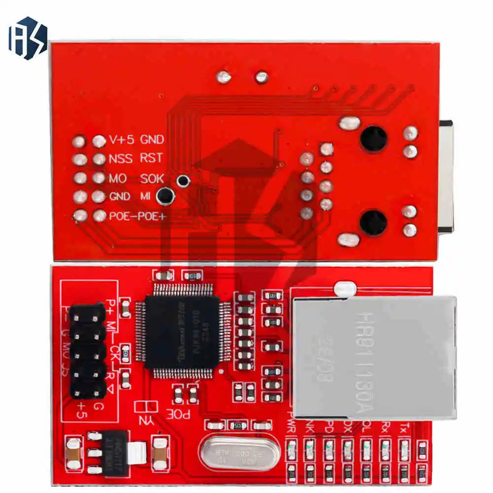 Mini W5100 LAN Ethernet Shield Network Board Module R3 W5100 3.3V 5v Compatible For Arduino Ethernet Mega 2560 Mega2560 Zpaxo