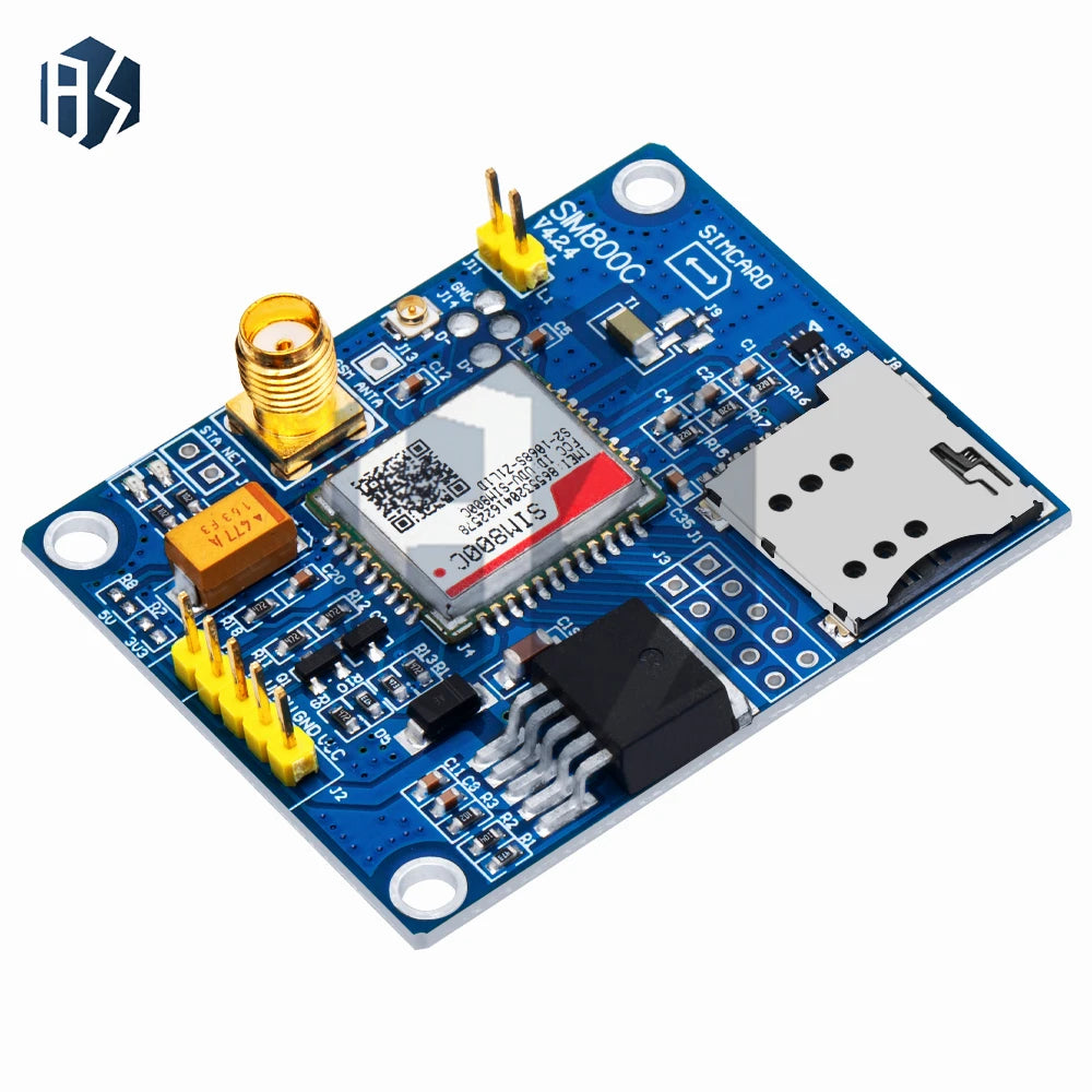 SIM800C GSM GPRS Development Board Bluetooth Audio Interface Module Zpaxo