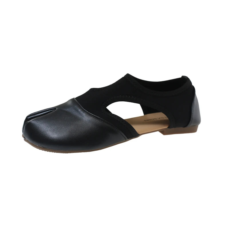 Women Mary Janes Shoes Summer Split Toe Tabi Walking Sneakers Casual
