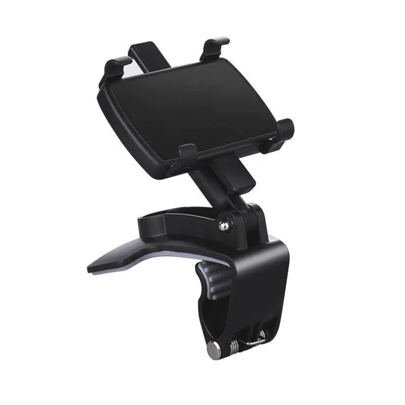 360° Rotation Car Mobile Phone Holder Universal Dashboard Phone Holder Car Cellphone Stand For GPS Navigation Bracket For iPhone Zpaxo Black