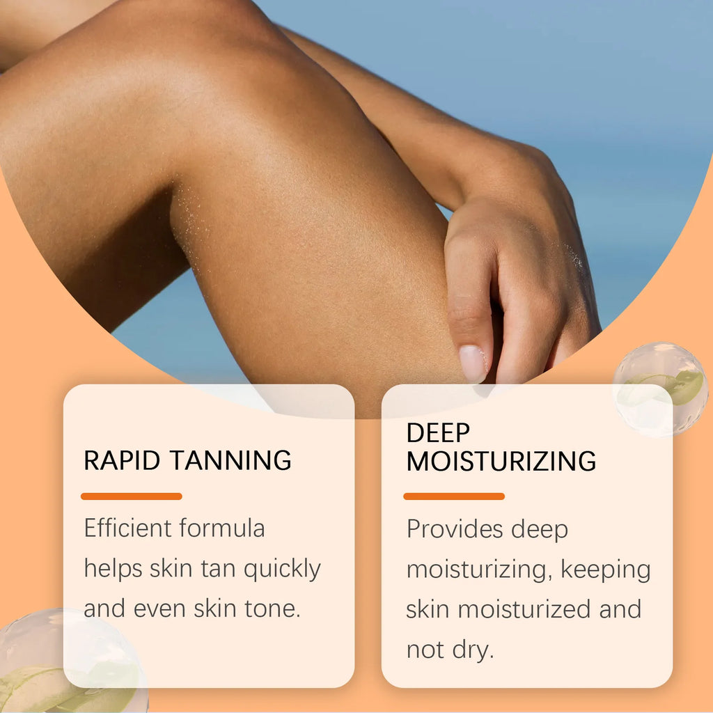 Moisturizing Tanning Oil – Natural Bronze Glow, 100ml Tanning Oil Zpaxo