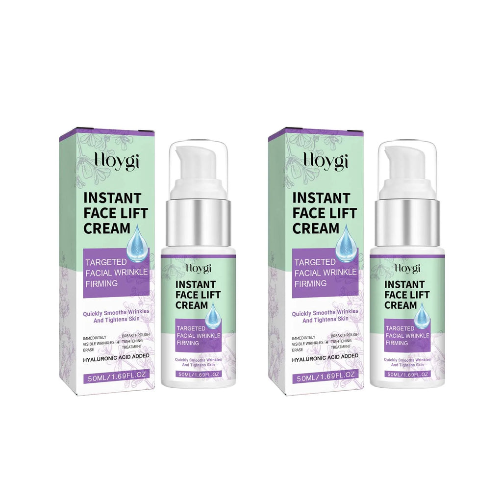 Hoygi Instant Face Lift Cream – Firming, Brightening & Anti-Aging Anti-Aging Face Cream Zpaxo 2 x 50ml Boxed