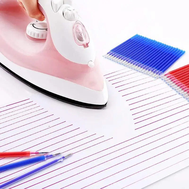 10PCS Water-Soluble Disappearing Pen Stitch Marker Draw Grid On Fabric Embroidery Temporary Erasable Marking Refills Sewing Tool Zpaxo