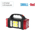 ESMARTER Solar USB LED Flashlight – 4 Modes, Waterproof, 1600 Lm