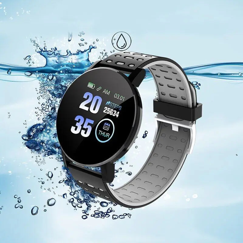 Bluetooth 4 0 Led Digital Waterproof Smart Watch Children's Heart