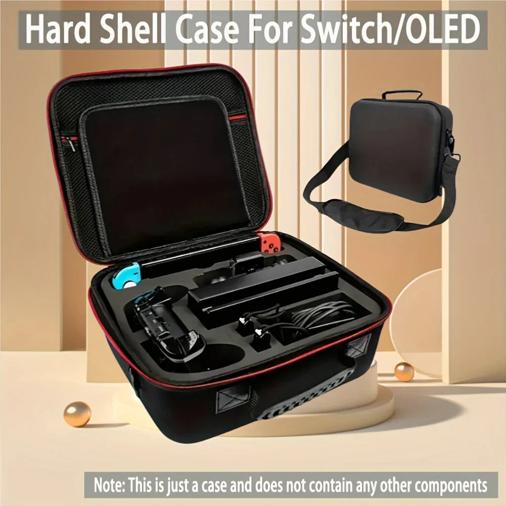 Hard Shell Carrying Case for Nintendo Switch & Switch OLED Console Carrying Case Zpaxo