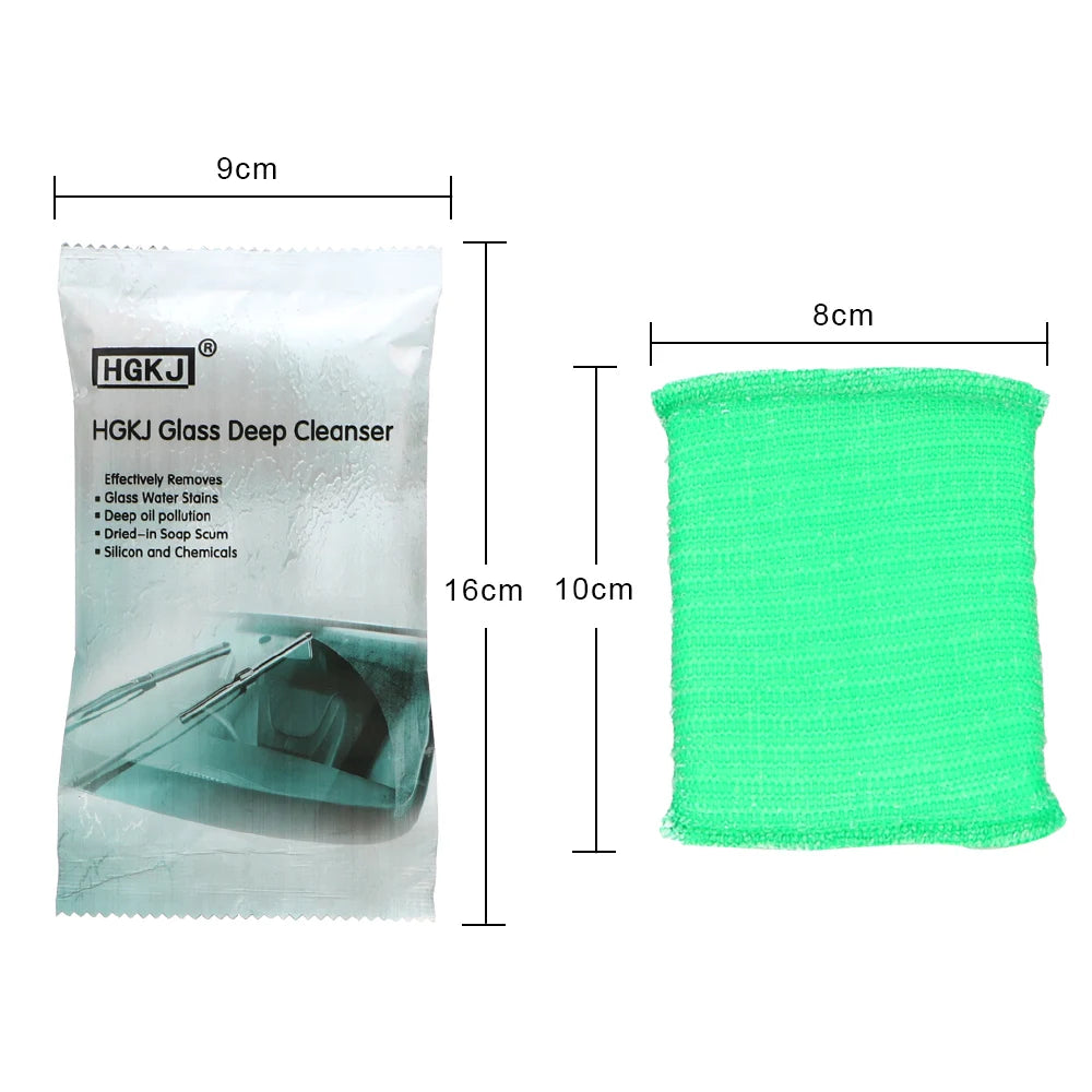 HGKJ Scratches Repair Care Remove Oil Film Car Window Windshield