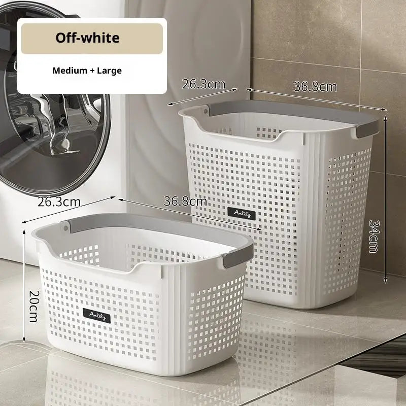 Multi-size Large Capacity Laundry Storage Dirty Clothes Basket Handle