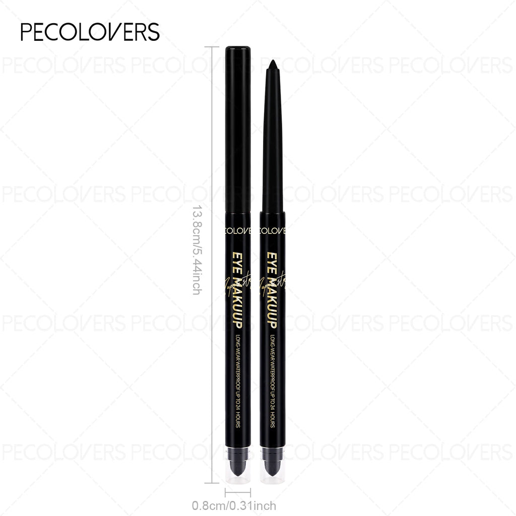 1PC Matte Eyeliner Gel Pencil - Dual-Ended ,Long-Lasting Waterproof & Smudge-Proof, Precise Tip for Easy Control Zpaxo