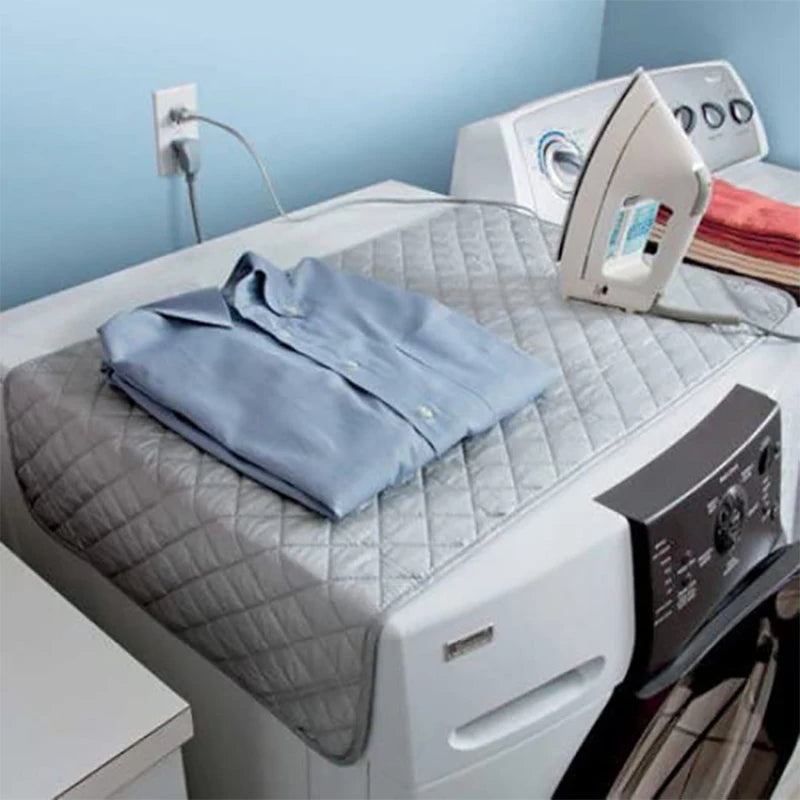 Table Ironing Mat Laundry Pad Portable Travel Clothes Protector Board