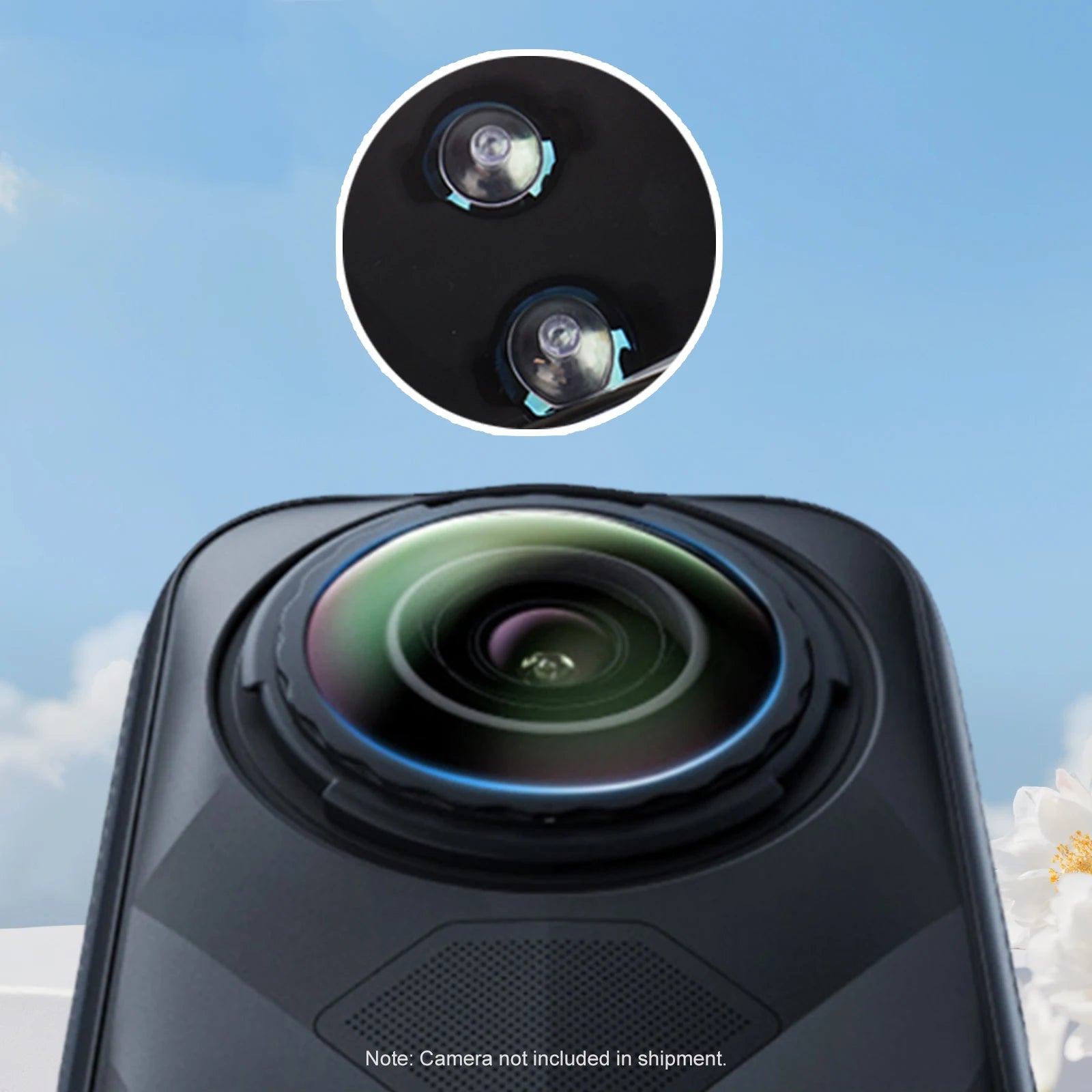 Anti-scratch Cap Replacement Tempered Optical Glass Repair Lens Handy