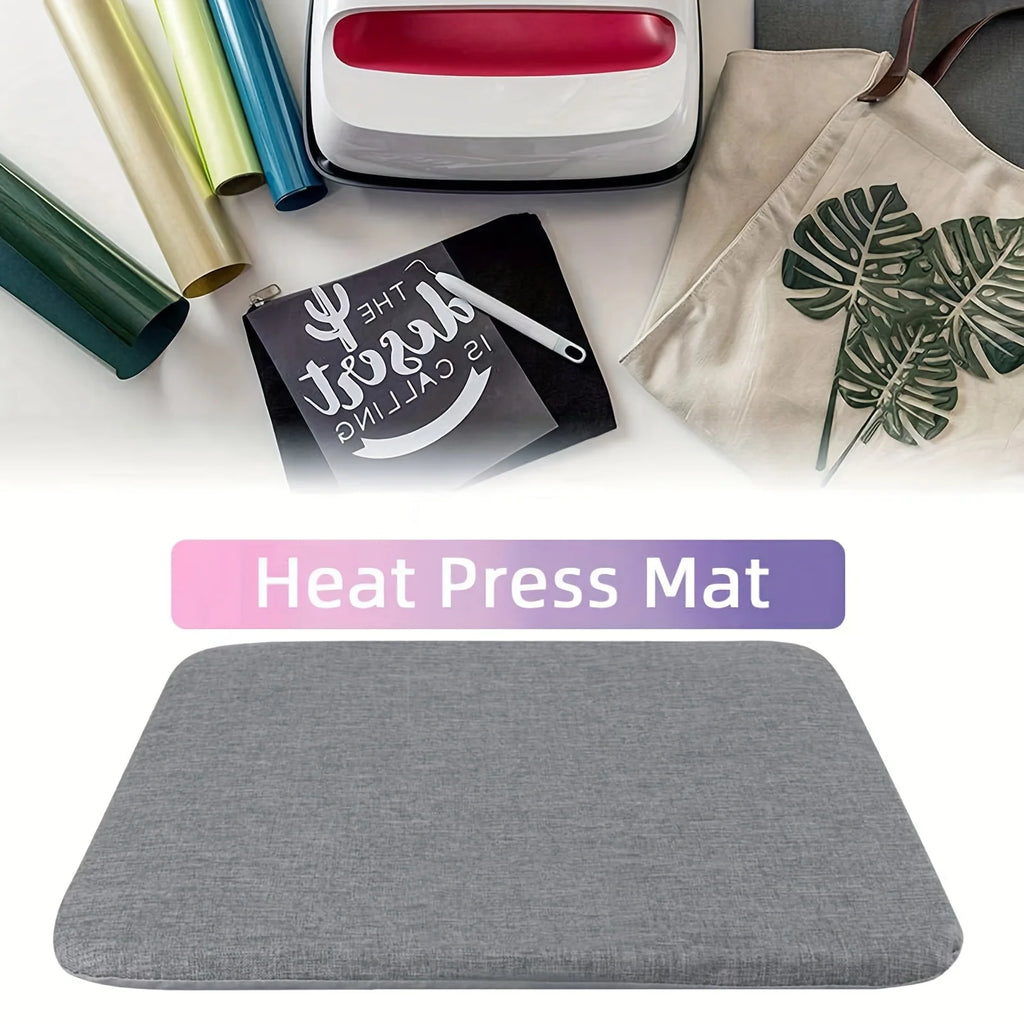 1Pc Heat Press Mat for Heat Press Machines and HTV Craft Vinyl and Iron On Projects, for Easypress [12" x 12"] Zpaxo