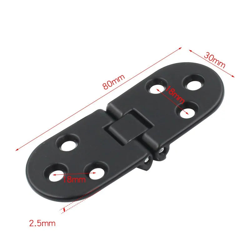 Zinc Alloy Folding Table & Cabinet Door Hinges – 8x3cm