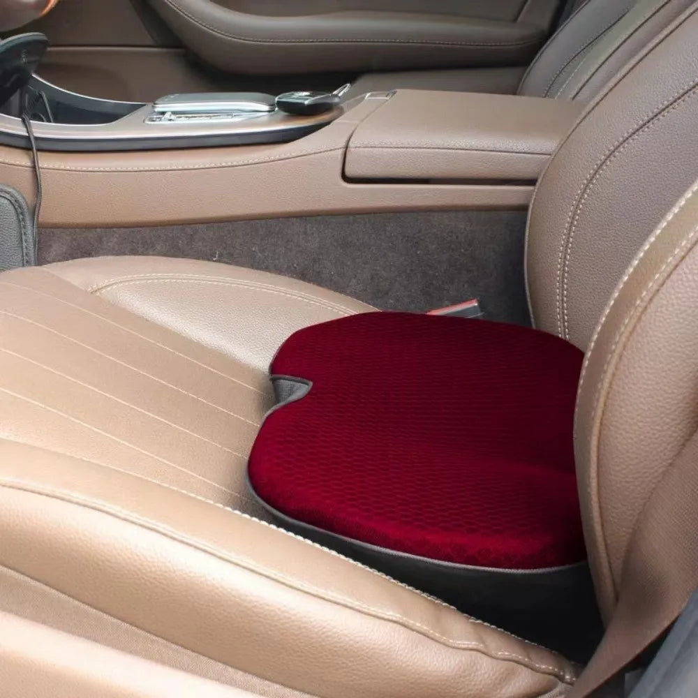 Breathable Car Seat Cushion Universal Thickened Lumbar Support Pillow Zpaxo