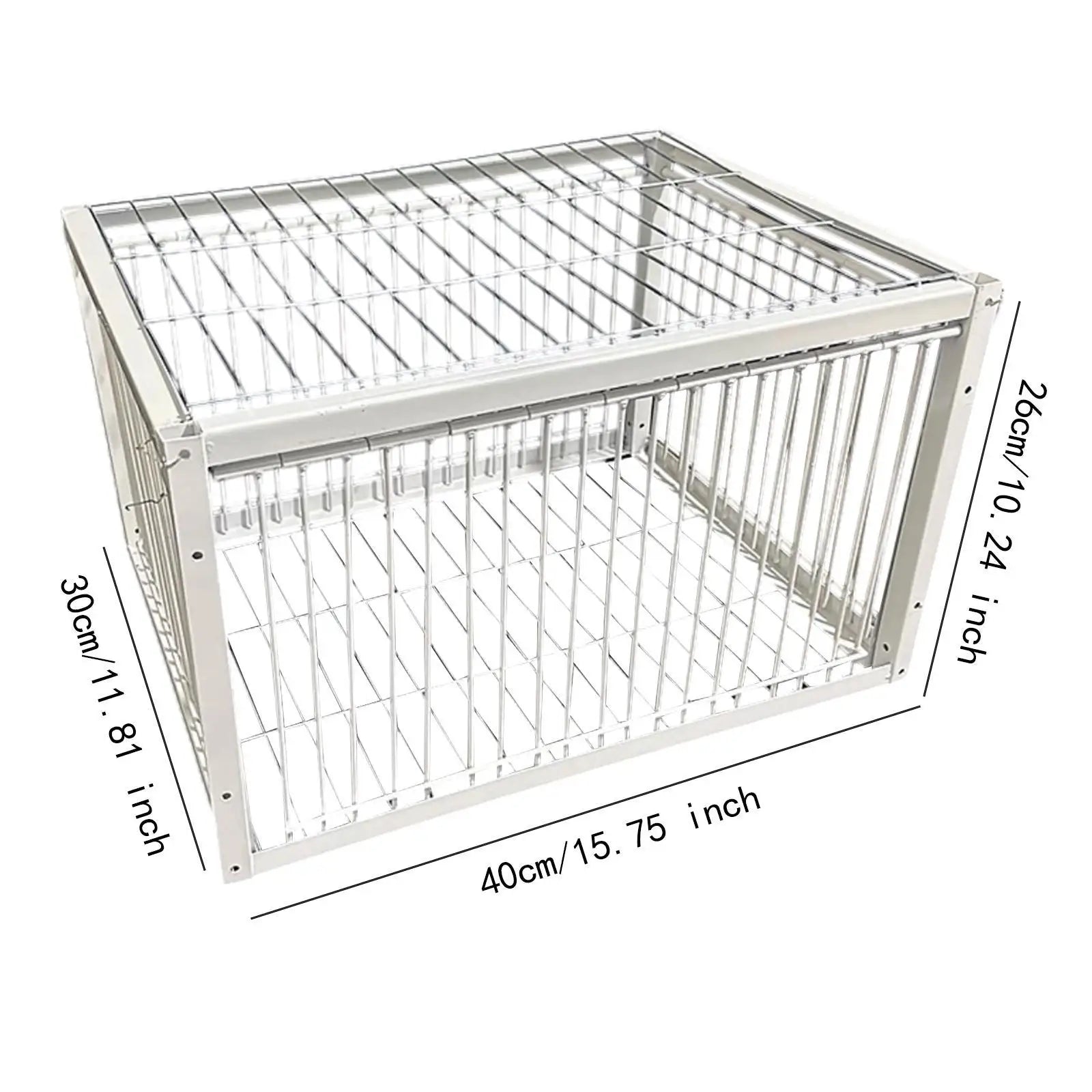 Pigeon Trap Cage – Humane Single Entry Bird Trap for Farms Bird Trap Cage Zpaxo