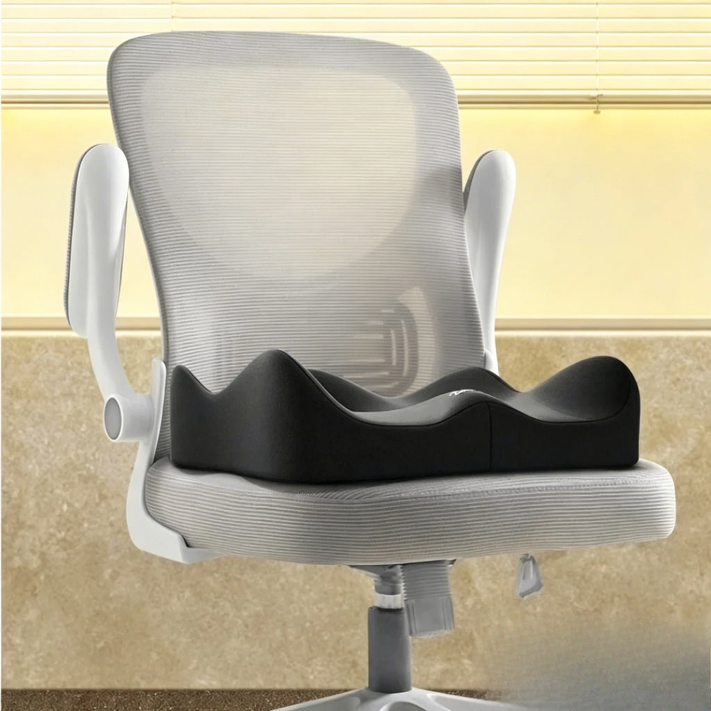 Universal 3D Ergonomic Memory Foam Seat Cushion Washable Polyester Soft Hip Support For Car Office Home Chair Zpaxo