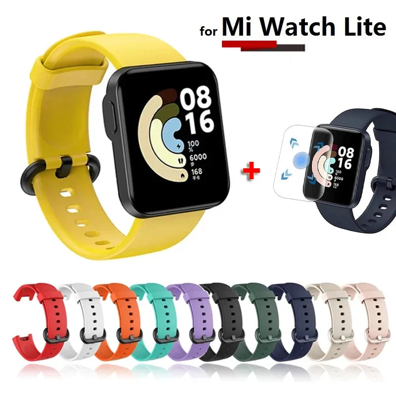 Sport Silicone Straps Redmi Watch 2 3 Lite Active Replacement Strap