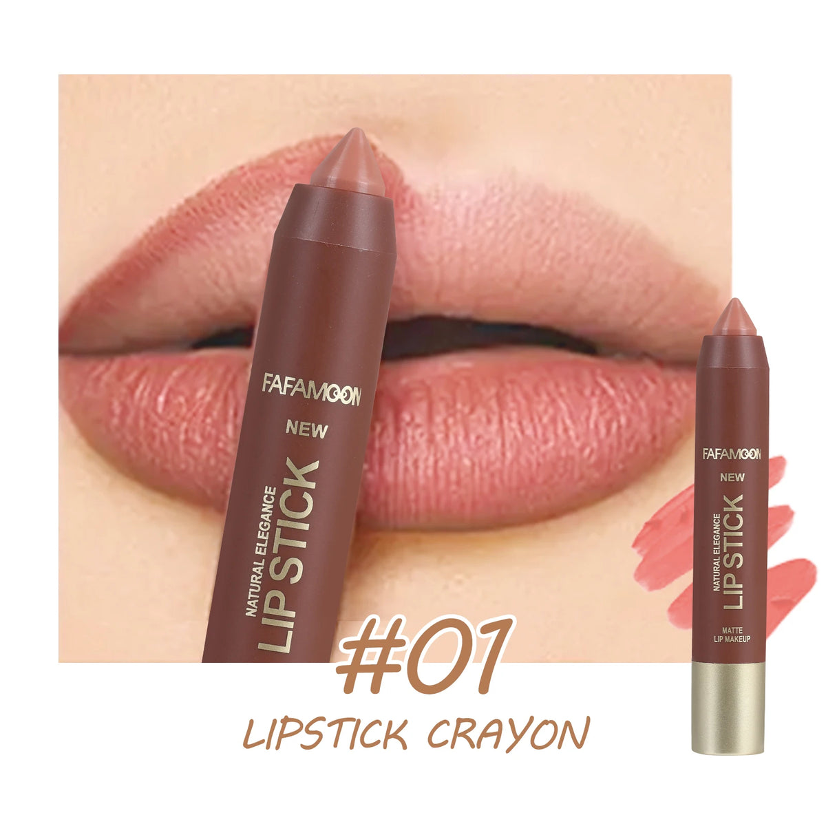 Lipliner Durable Waterproof Easy Slippery Suitable All Skin Types Zpaxo FA2521-01