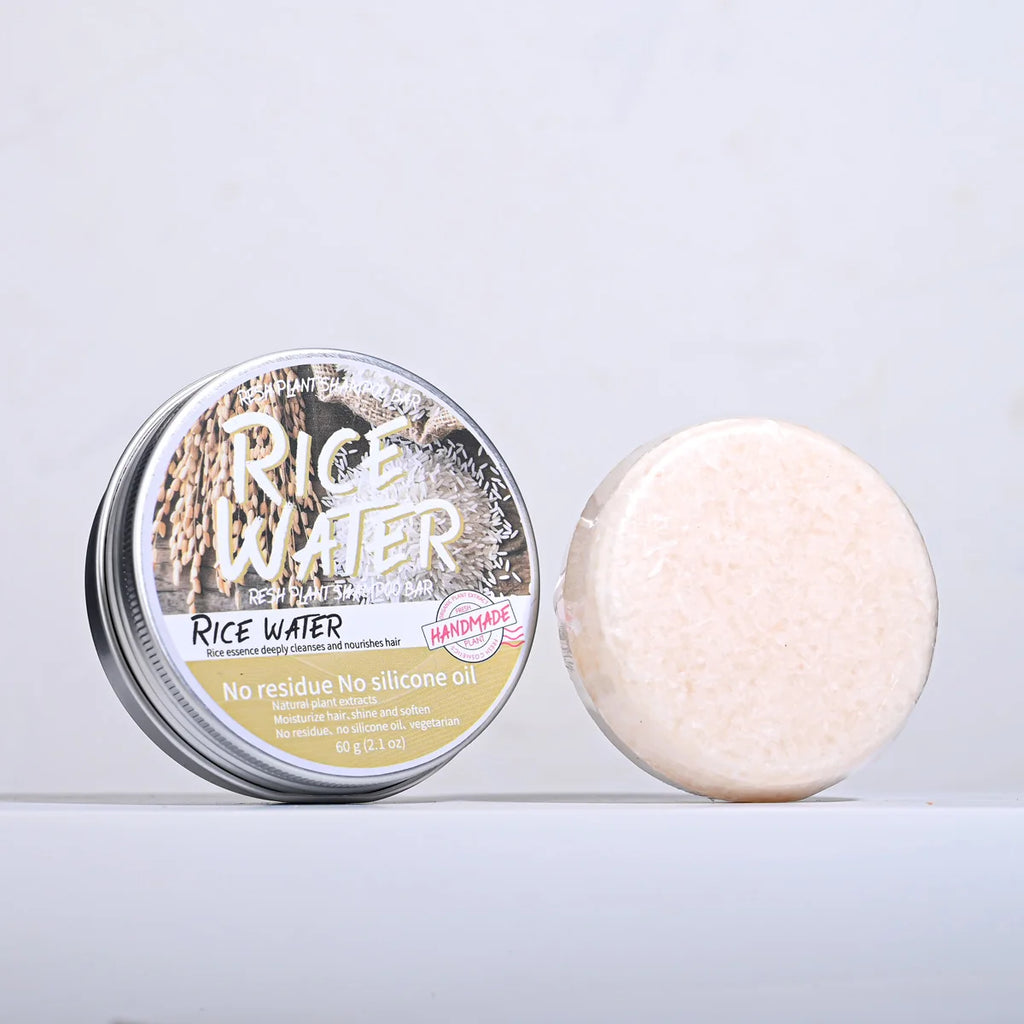 Rice Water Hair Soap – Oil Control, Anti-Dandruff & Nourish Solid Hair Wash Soap Zpaxo