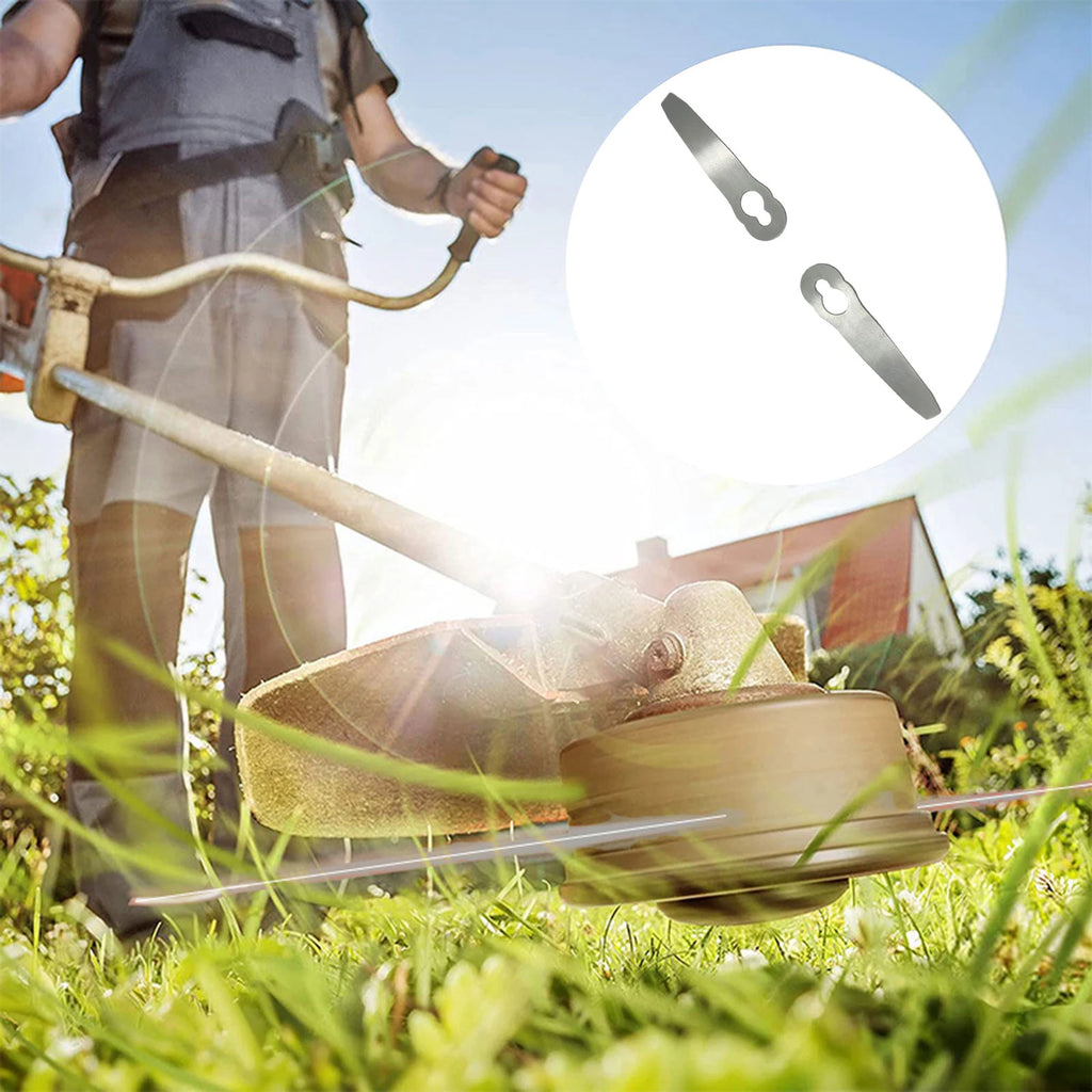 1-5pcs Stainless Steel Lawn Mower Blade Mowing Machine Blades 1.5mm For Grass Trimmer Brush Cutter Lithium Electric Lawn Mower A Zpaxo
