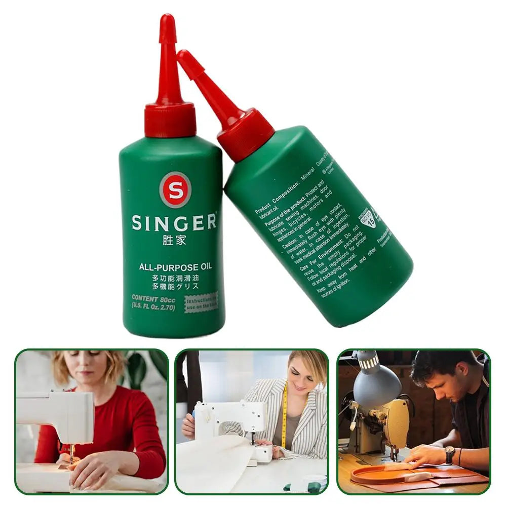 Multifunctional Sewing Machine Oil Original Imported White Lubricant Odorless Clear Food Grade Rust Proof Home Industrial Oil Zpaxo