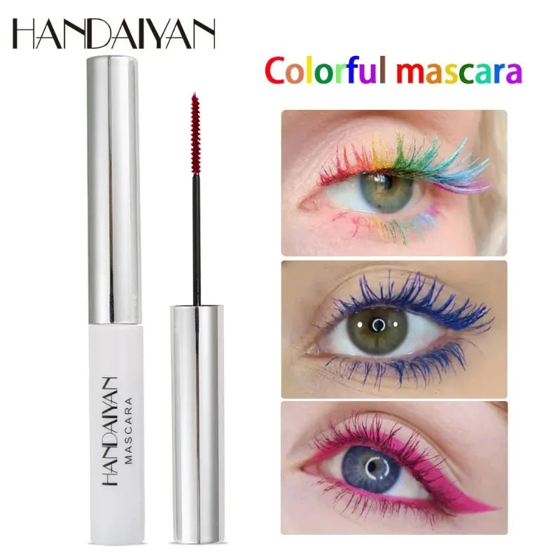 12 Mascara Waterproof Fast Dry Eyelashes Curls Extension Festival