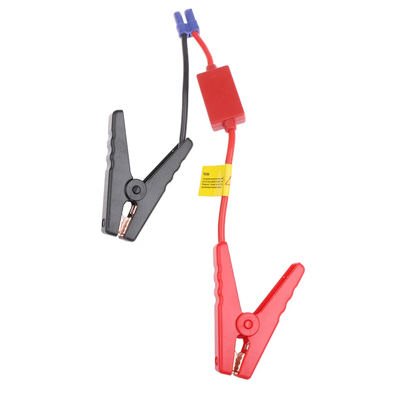 12V Jump Starter Cable Clamps Booster EC5 Plug Connector Prevent
