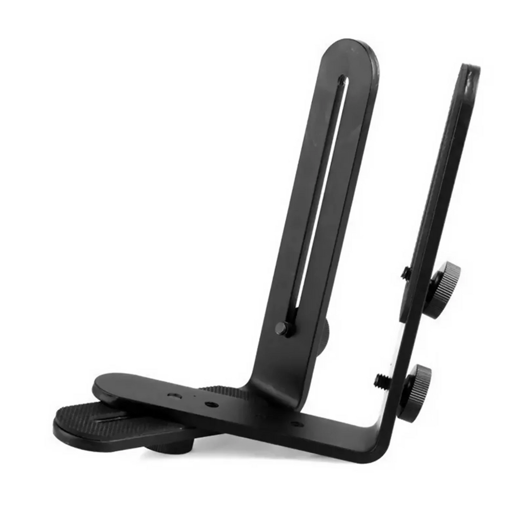 Dual L Shape Camera Flash Bracket Bilateral Frame Twin Double