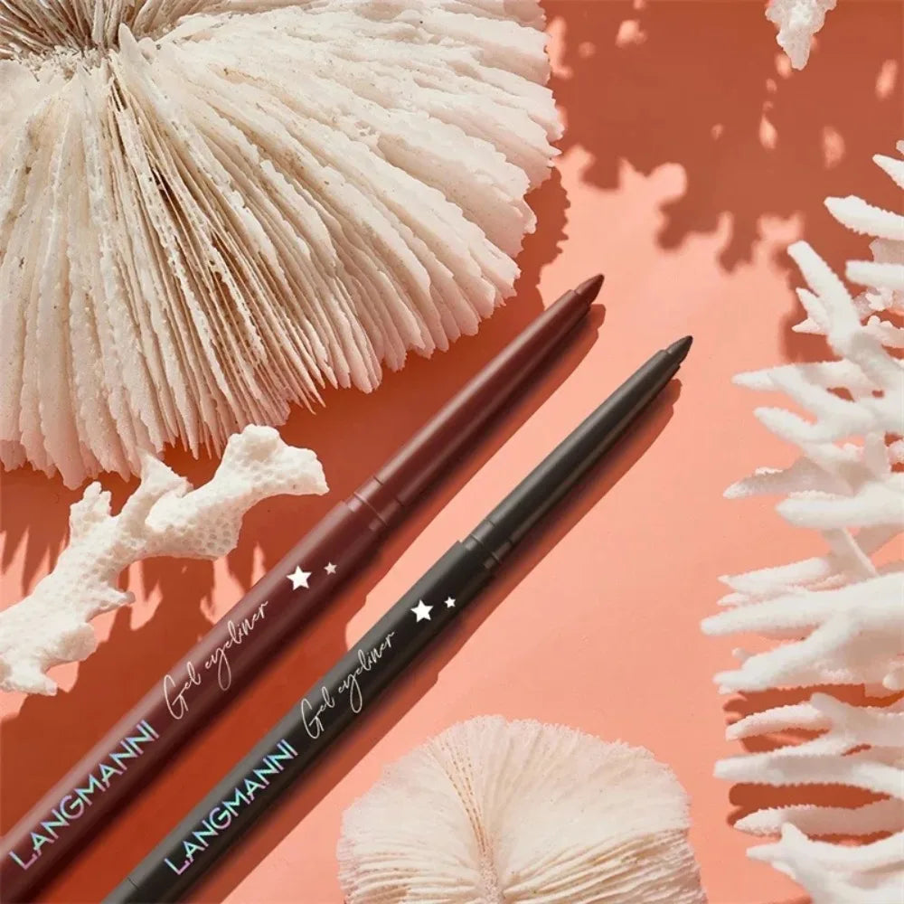 Glide-on Gel Eyeliner Pencil Ultra-smooth Waterproof Lasting Liner Zpaxo