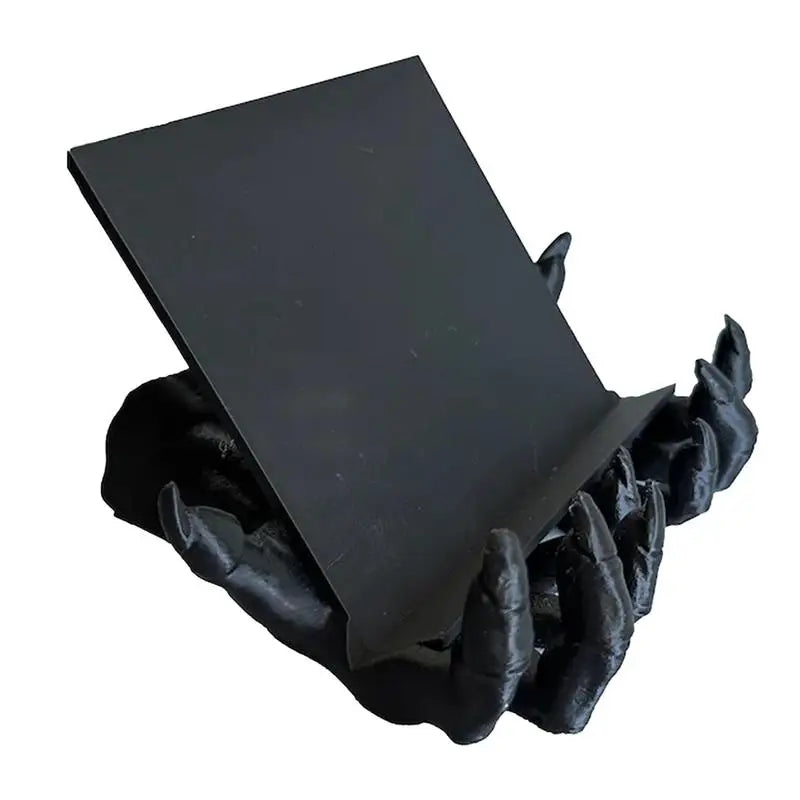 Book Stand Reading Resin Devils Hand Bookshelf Ornaments Decorative