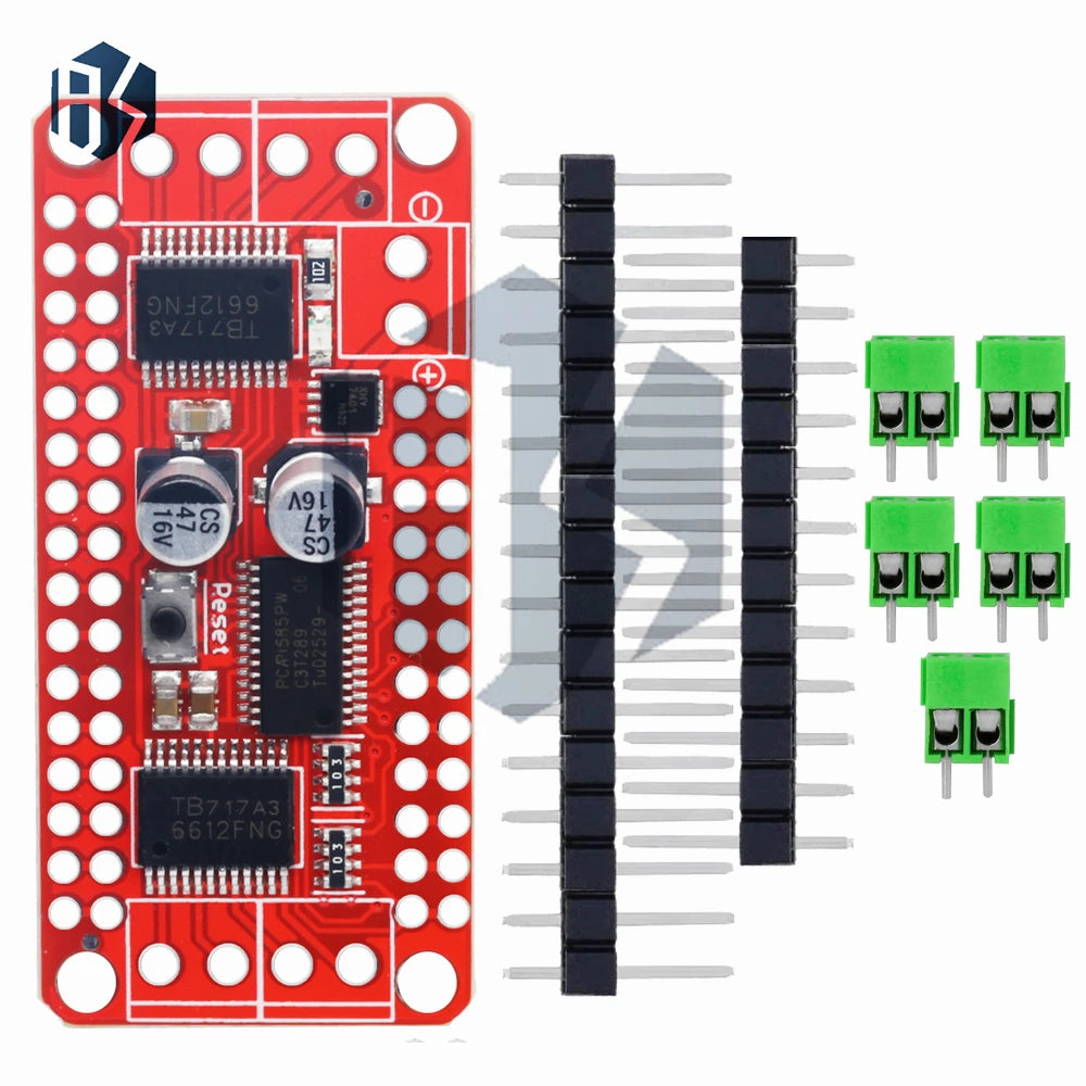 4 5v-13 5v Stepper Motor Dual DC Driver Control Board Module PCA9685 Zpaxo