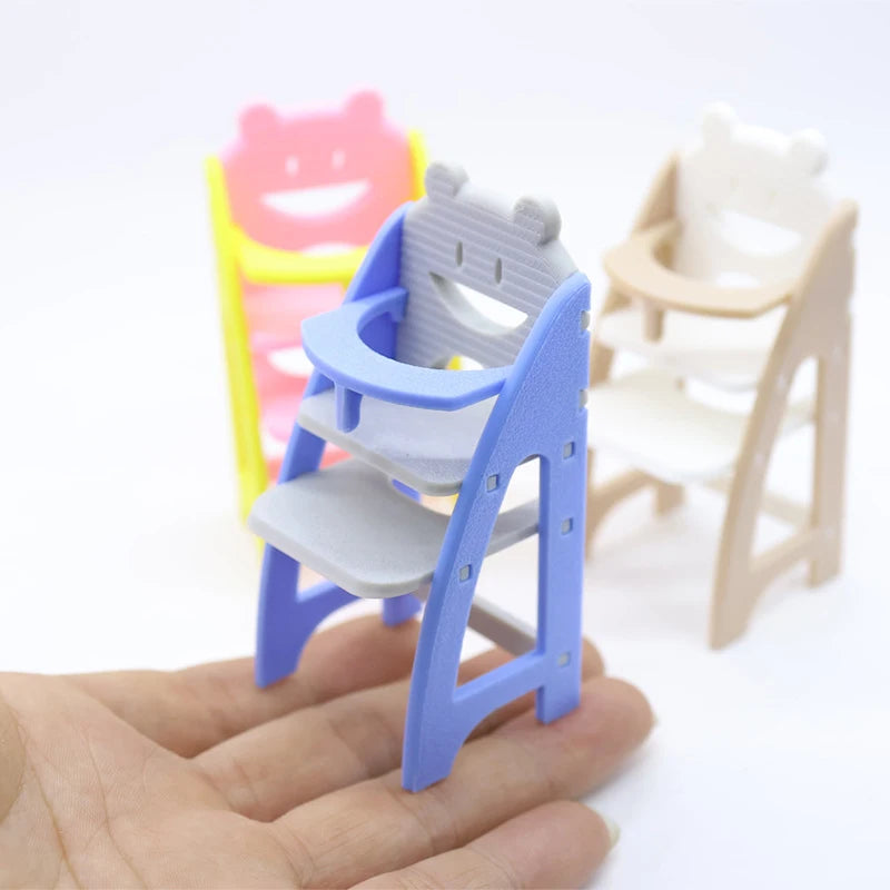 Children's Pretend Play 1 12 Scale Baby Chair Model Doll House Zpaxo