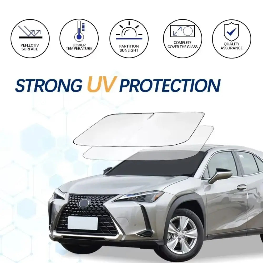 Anti-UV Car Windshield Sunshade Reflective Foldable Auto Front Window Zpaxo
