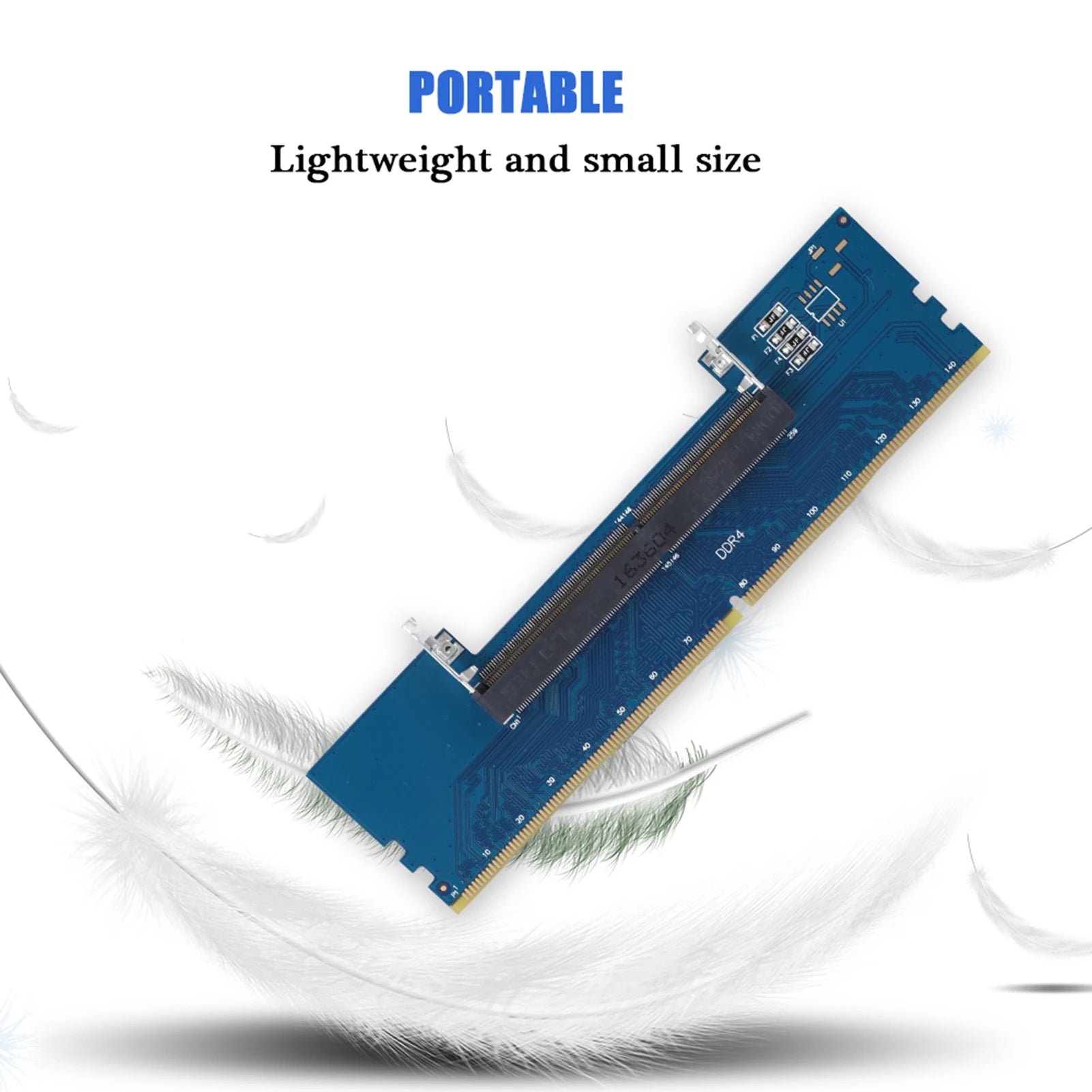 DDR4 RAM Connector Adapter Professional Laptop DDR4 SODIMM To Desktop DIMM Memory RAM Connector Cards Converter Adapter Zpaxo