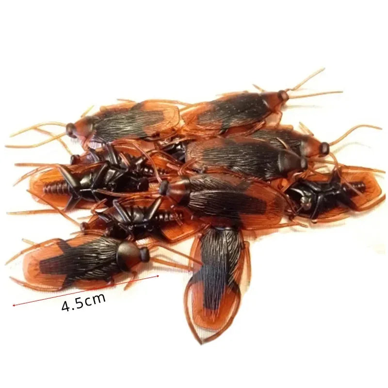 Realistic Cockroach Model Novelty Prop Toy Pranking April Fools' Day