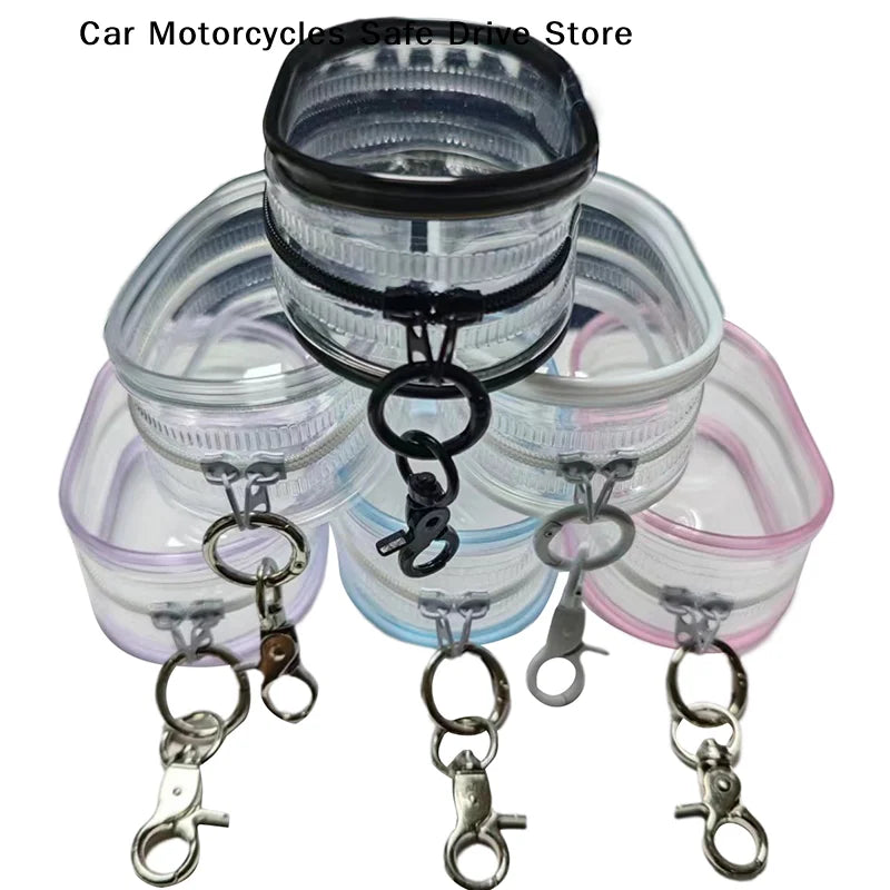 Jewelry Organizer Transparent Storage Box Pouch Mystery Plastic Cute
