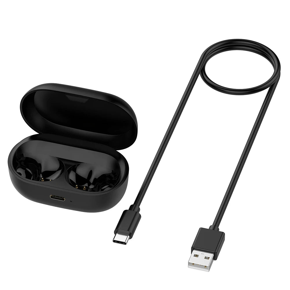 Charger Case for Jabra Elite 7 Pro Earbuds Type-C Port Wireless Charger Case Replacement Charger Case Cradle Dock Zpaxo
