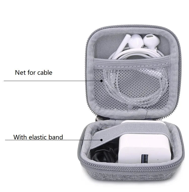 Portable Travel Hard Case Bag Organizer PSSD Solid Mobile Drive Zpaxo