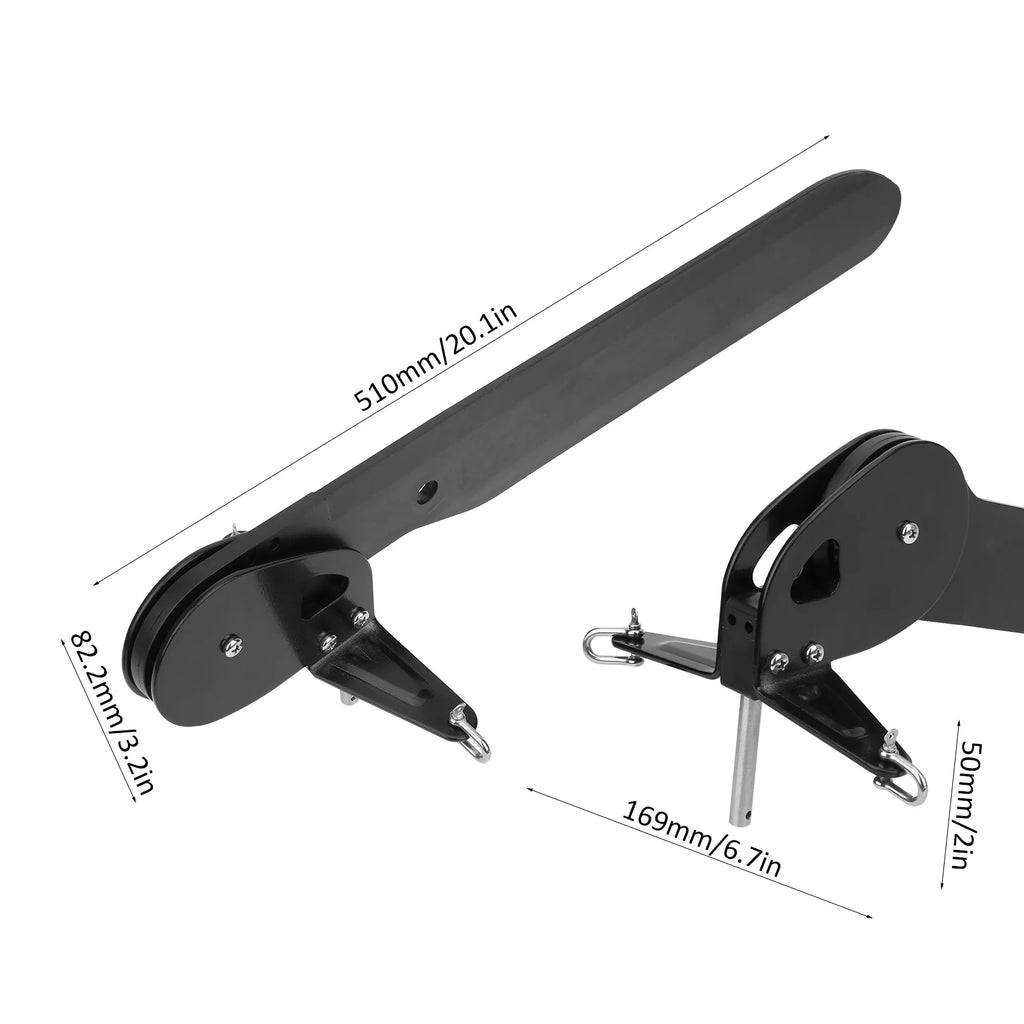 Kayak Boat Tail Rudder Direction Control Fishing Canoe Steering