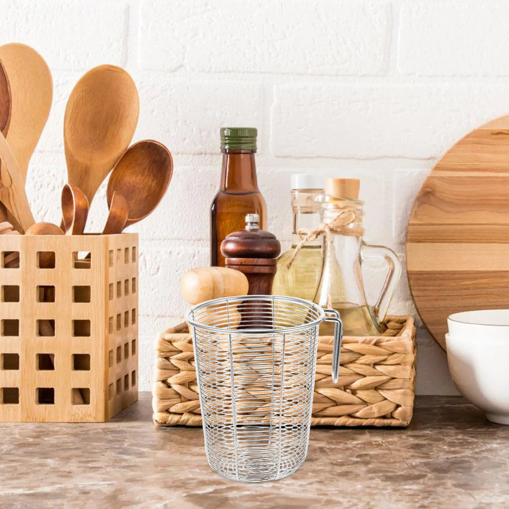 Stainless Steel Dishwasher Chopstick Holder Hanging Cutlery Basket