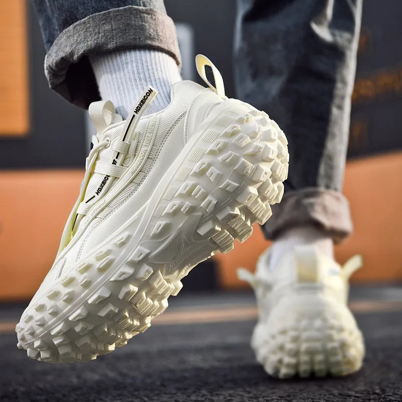 Men's Shoes Sneakers Casual Luxury Trainers Race Running Breathable