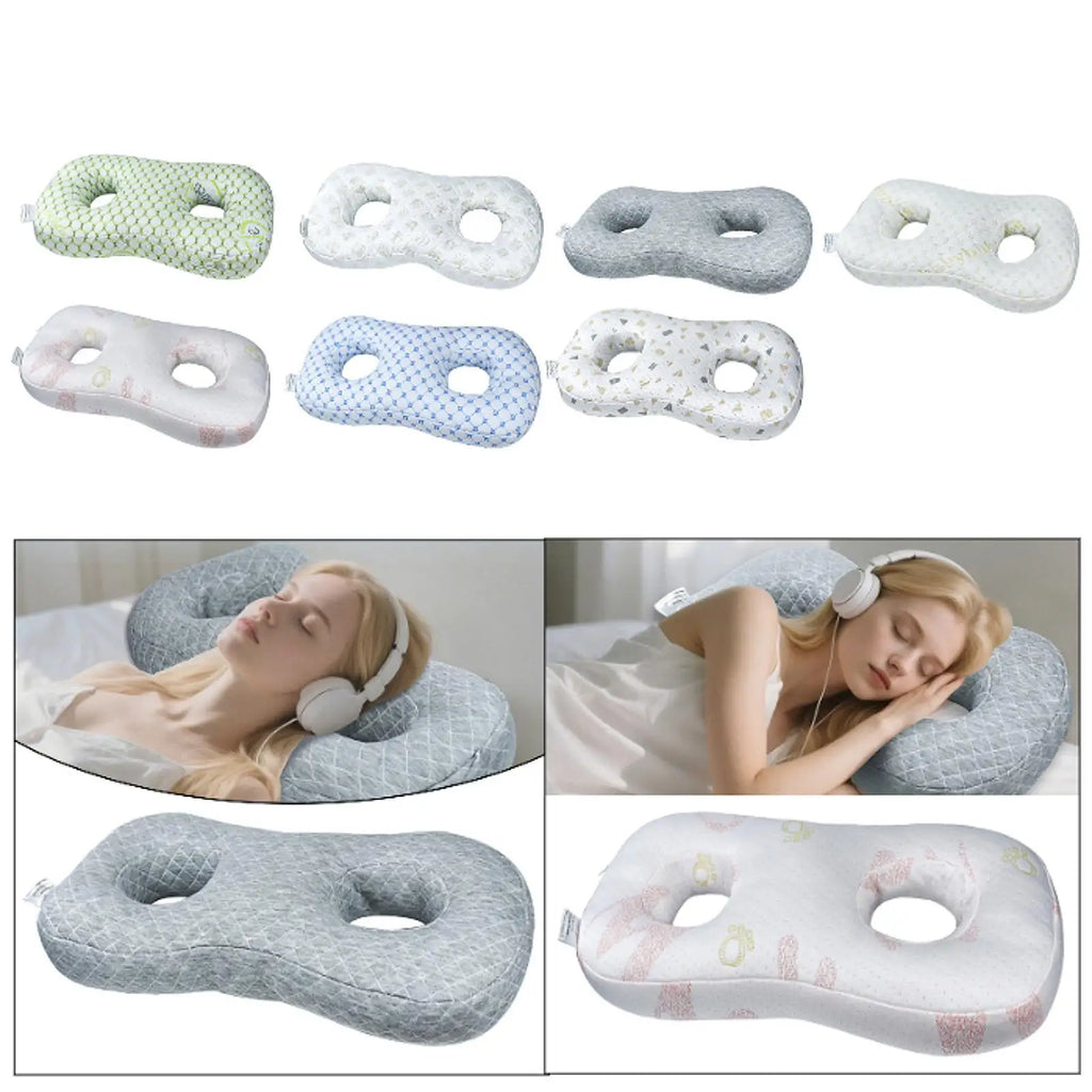 Ear Piercing Pillow Guard Protector Breathable Ear Hole Pillow for Piercings Zpaxo