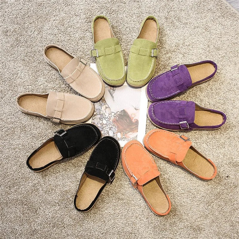 Women Slippers Retro Slip Comfort Flat Sandals Summer Casual Slides Zpaxo