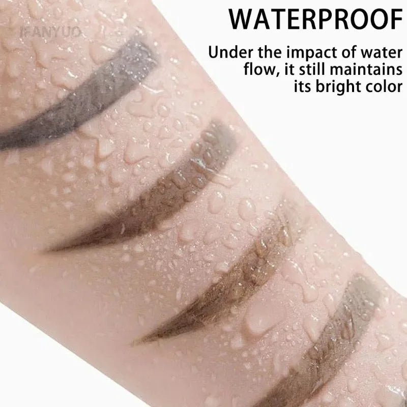 Lasting 3 Days Tattoo Eyebrow Dye Cream Easy Peel Off Long-Lasting Brow Gel Smudge-Proof Sweat Resistant Waterproof Cosmetics Zpaxo