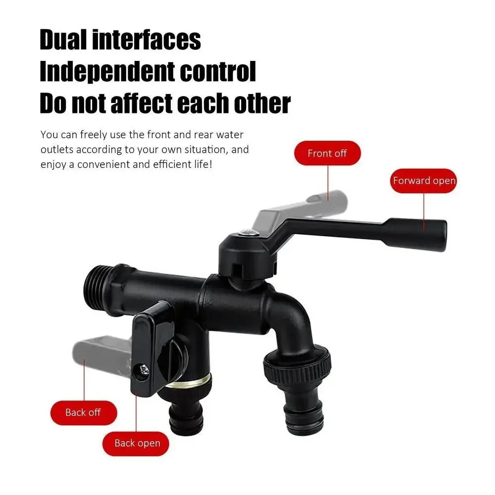 All-Copper Garden Faucet Valve – 1/2", 3/4" & 1" Thread Tap