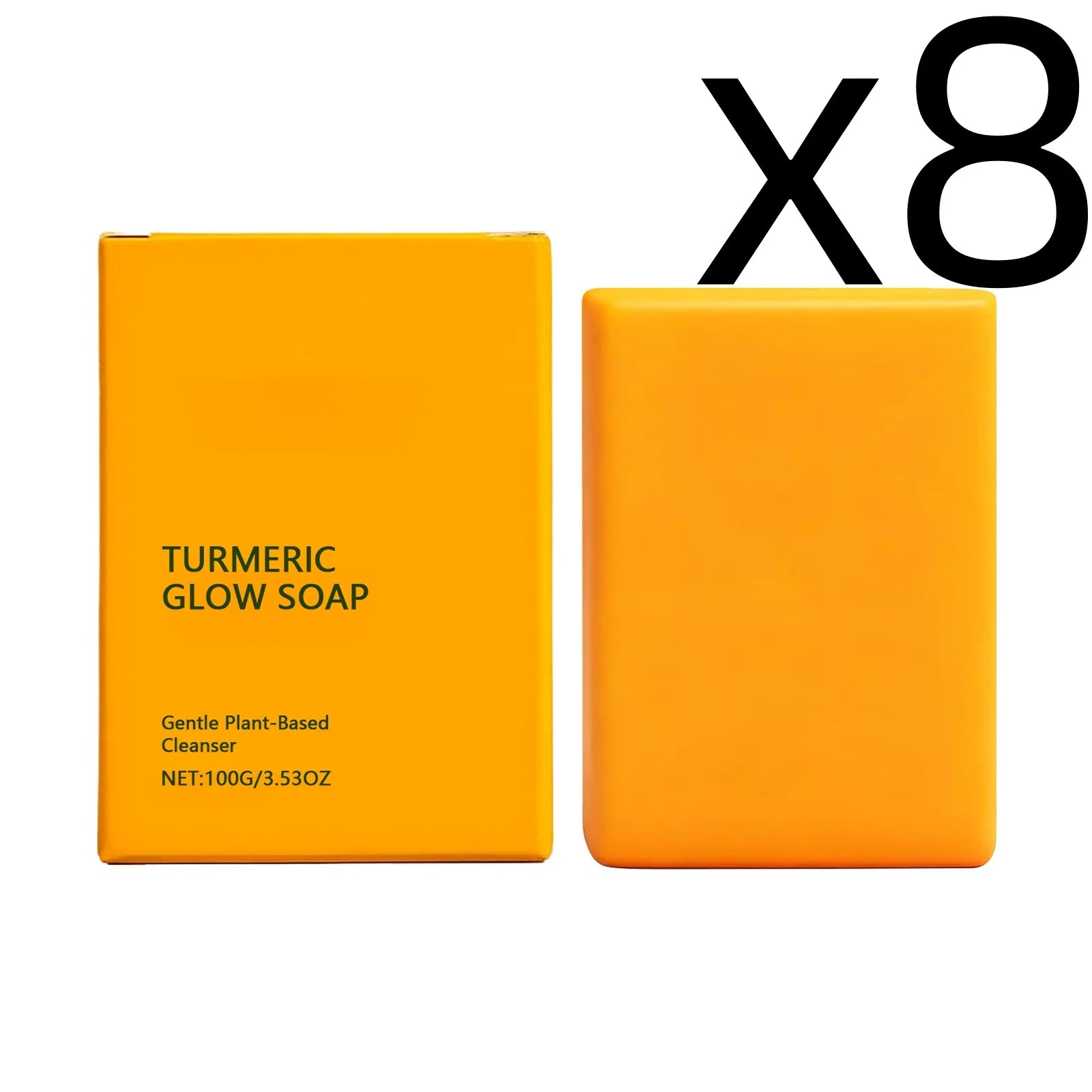 Turmeric Body Cleansing Soap – Deep Clean & Nourish 100g Turmeric Body Soap Zpaxo 100g Boxed X 8PCS