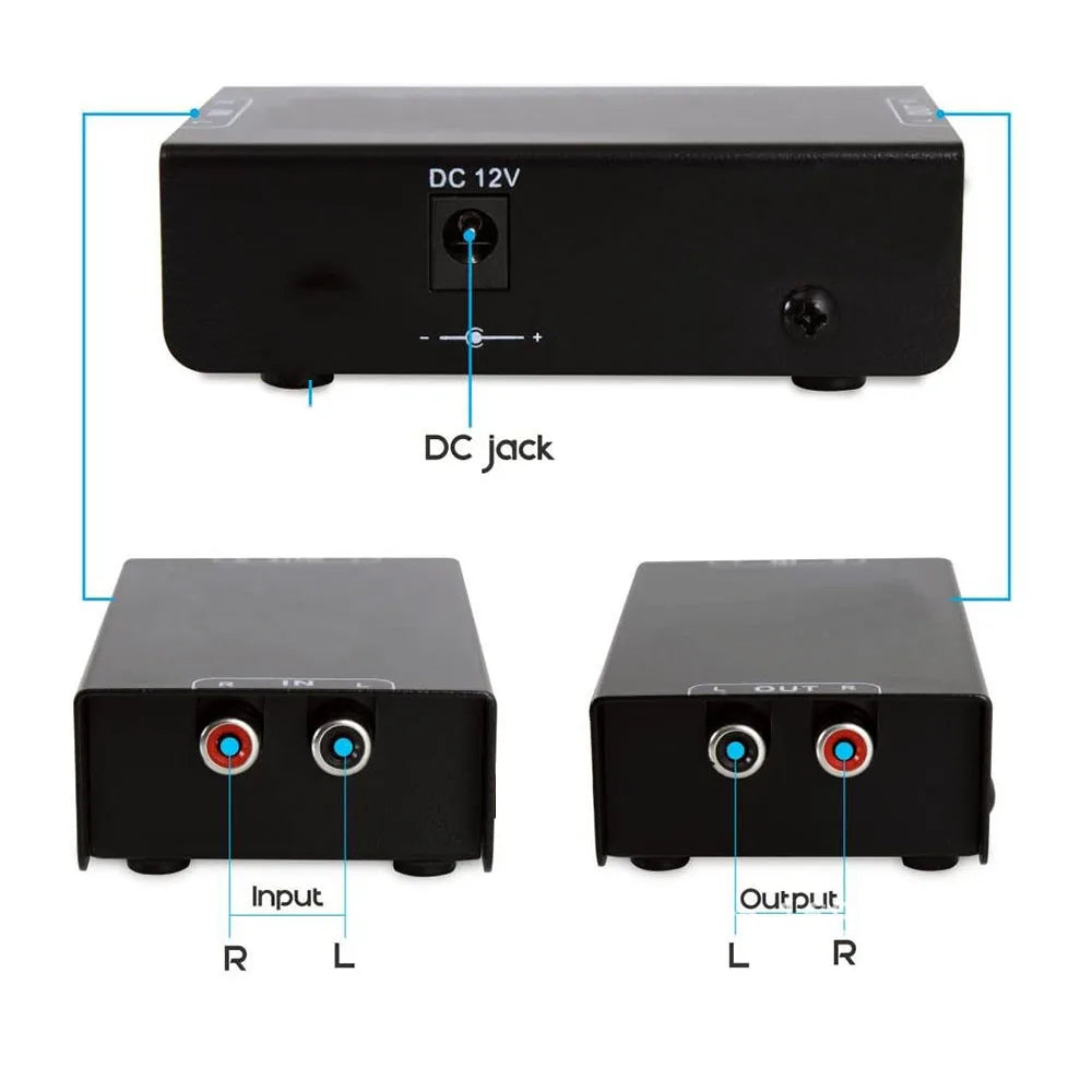 High Quality Preamplifier PP900 with EU/US Plug RCA Phono Preamp Turntable Preamplificador Pre Amplificador Phono Zpaxo